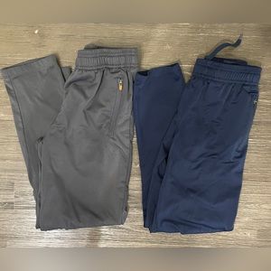 Athletic pants, 2 pairs size 8
